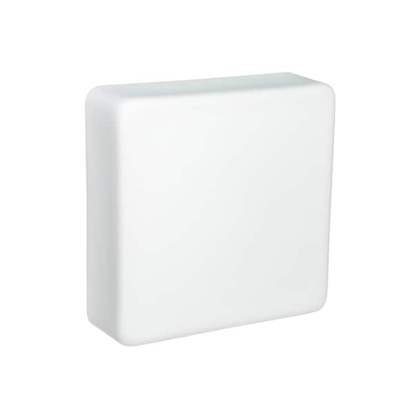 Besa Lighting Geo 9 Sconce, Opal Matte, 1x8W LED 888407-LED - main